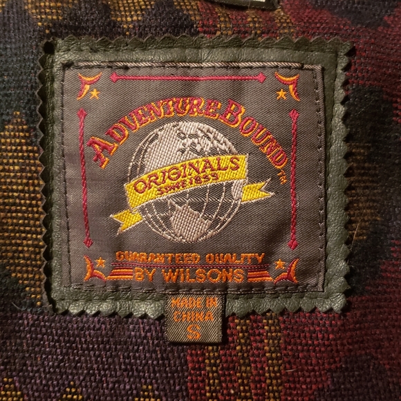 HOST PICK 😊 Wilson Adventure Bound Woman's Leather Jacket Sz S - Picture 7 of 16